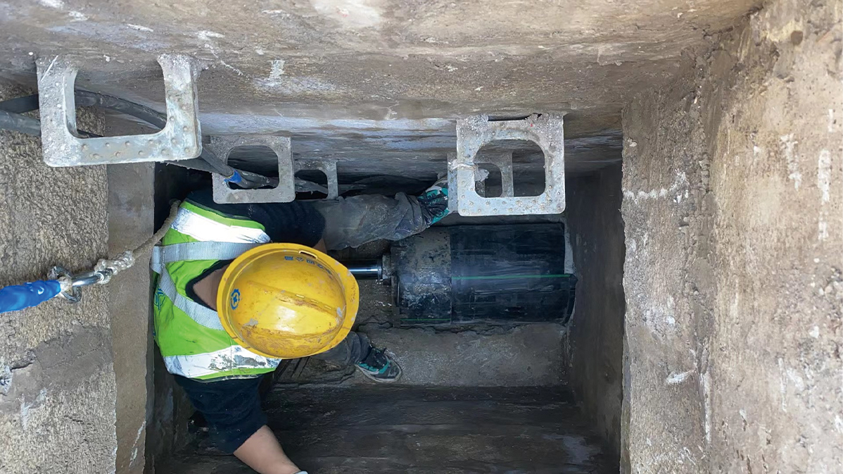 维西HDPE短管内衬法